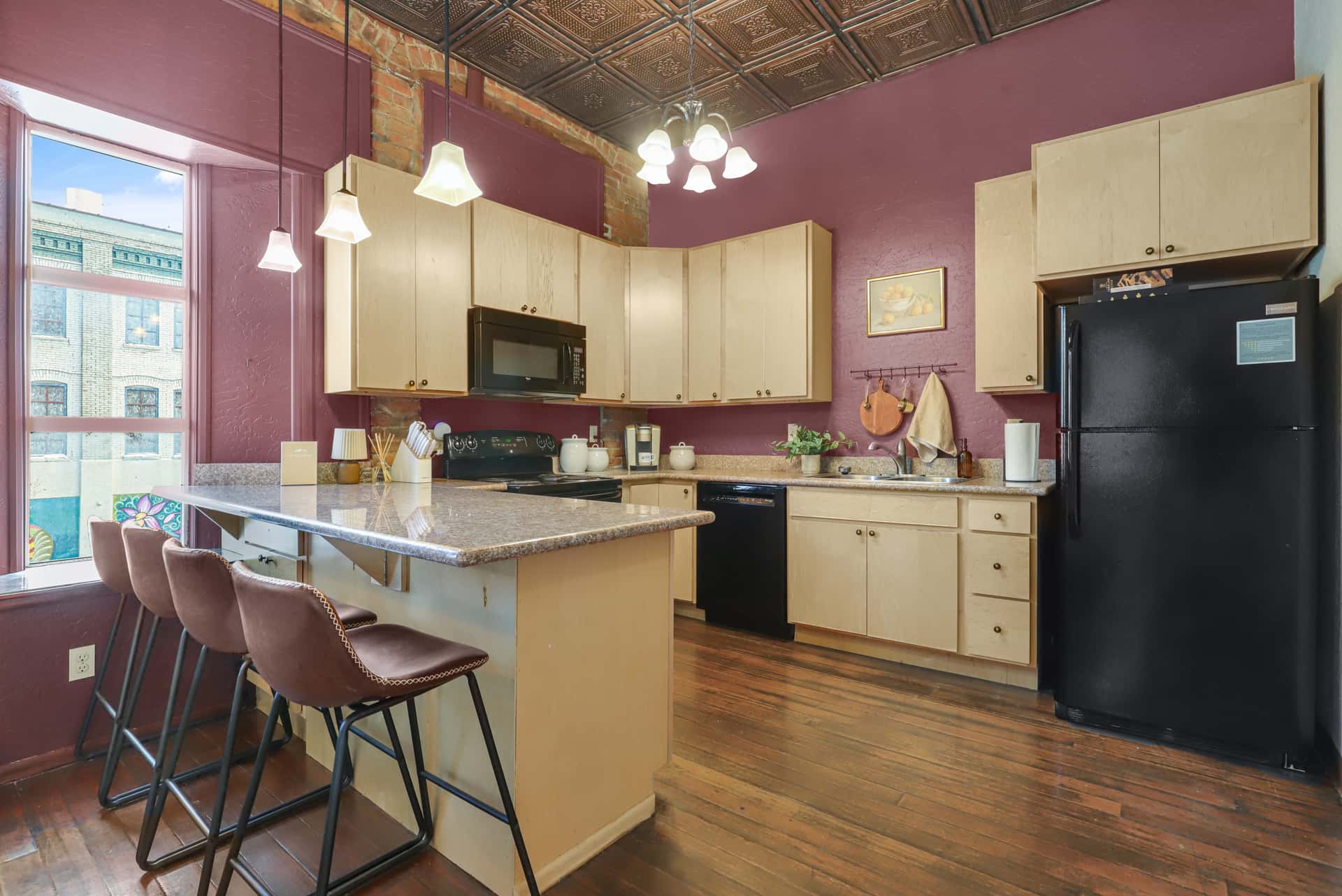 The Aspen suite interior photo 2 at The Cory Block Apartments