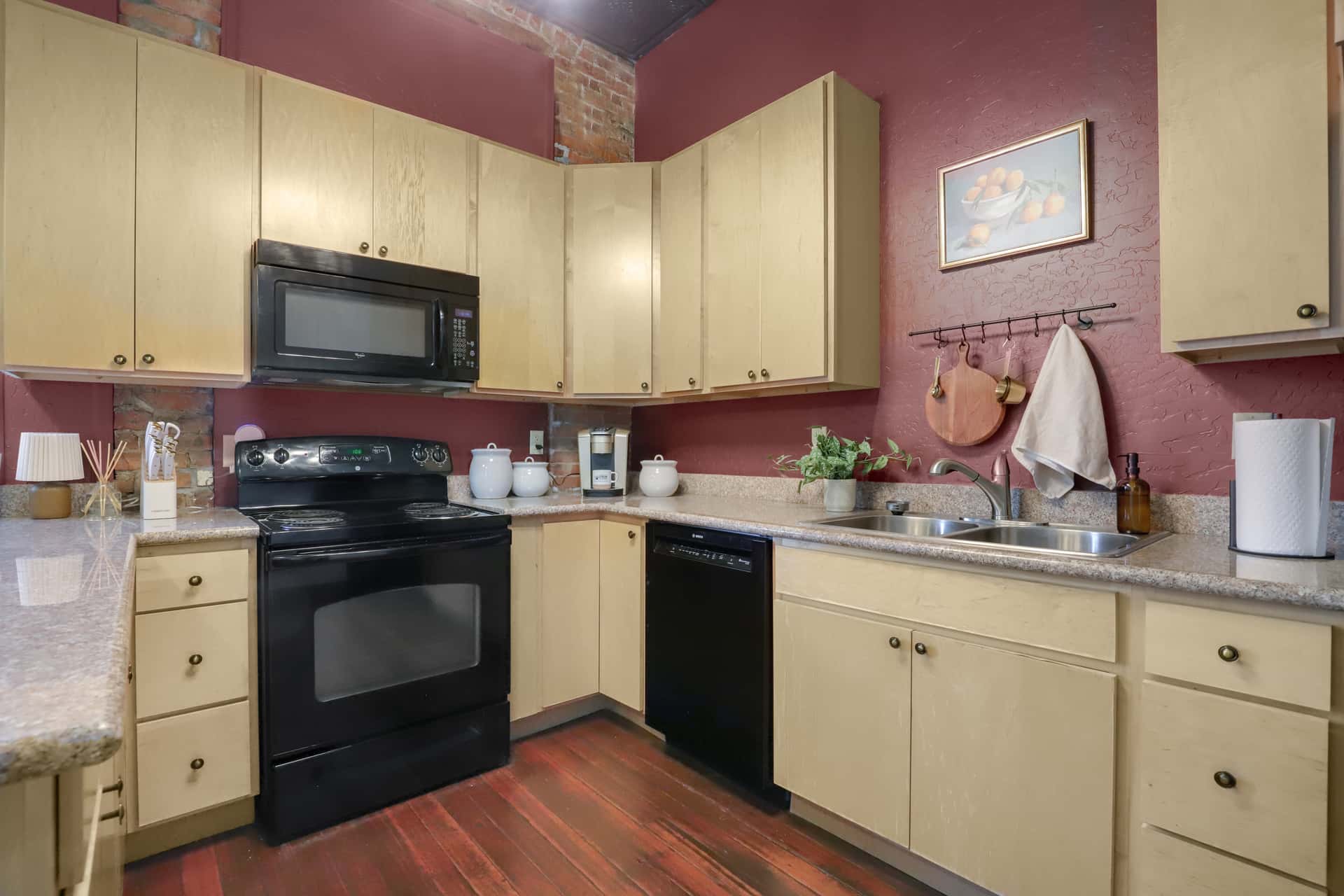 The Aspen suite interior photo 3 at The Cory Block Apartments