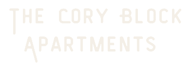 The Cory Block Apartments logo