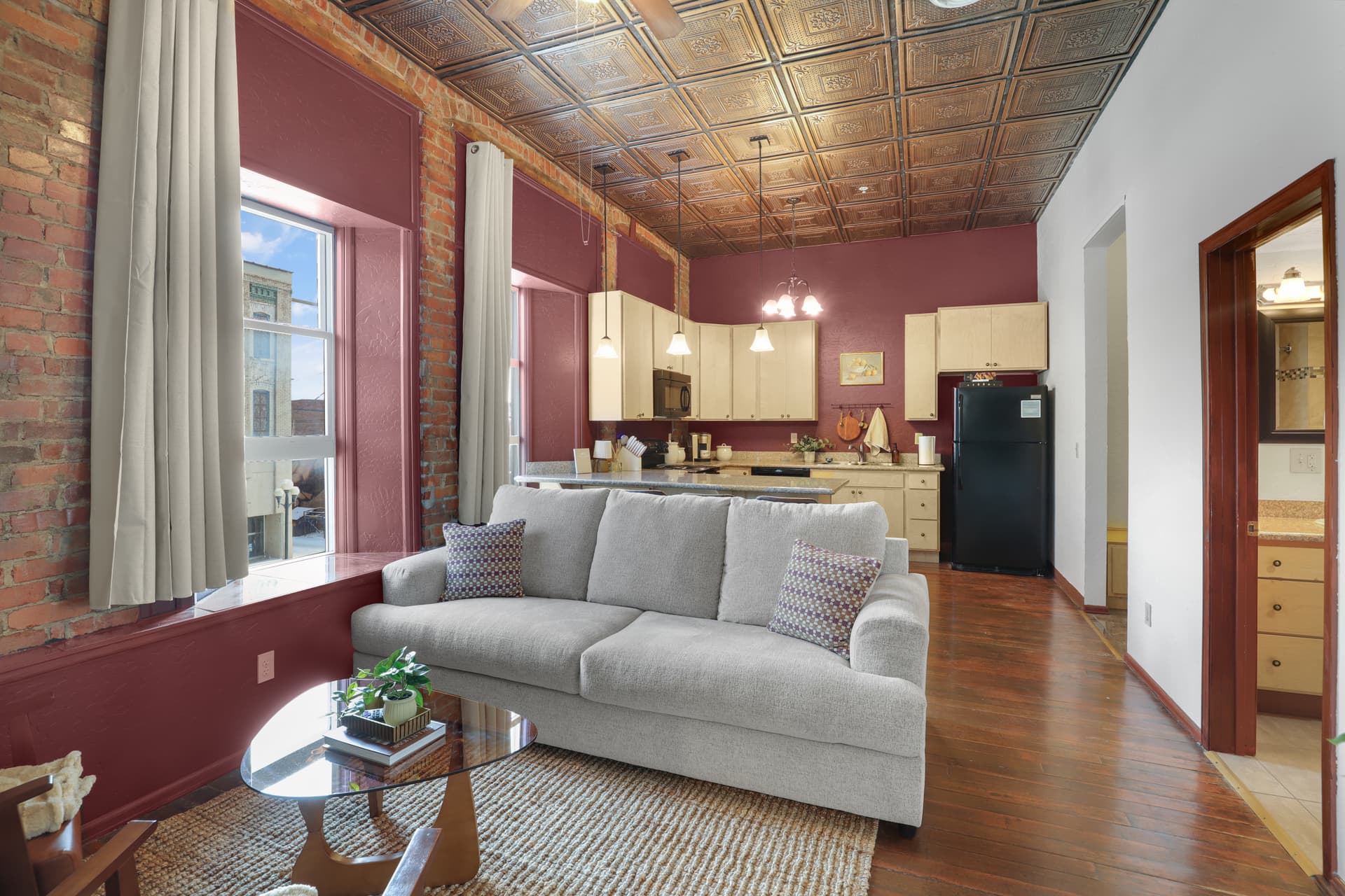 The Aspen suite interior photo 5 at The Cory Block Apartments