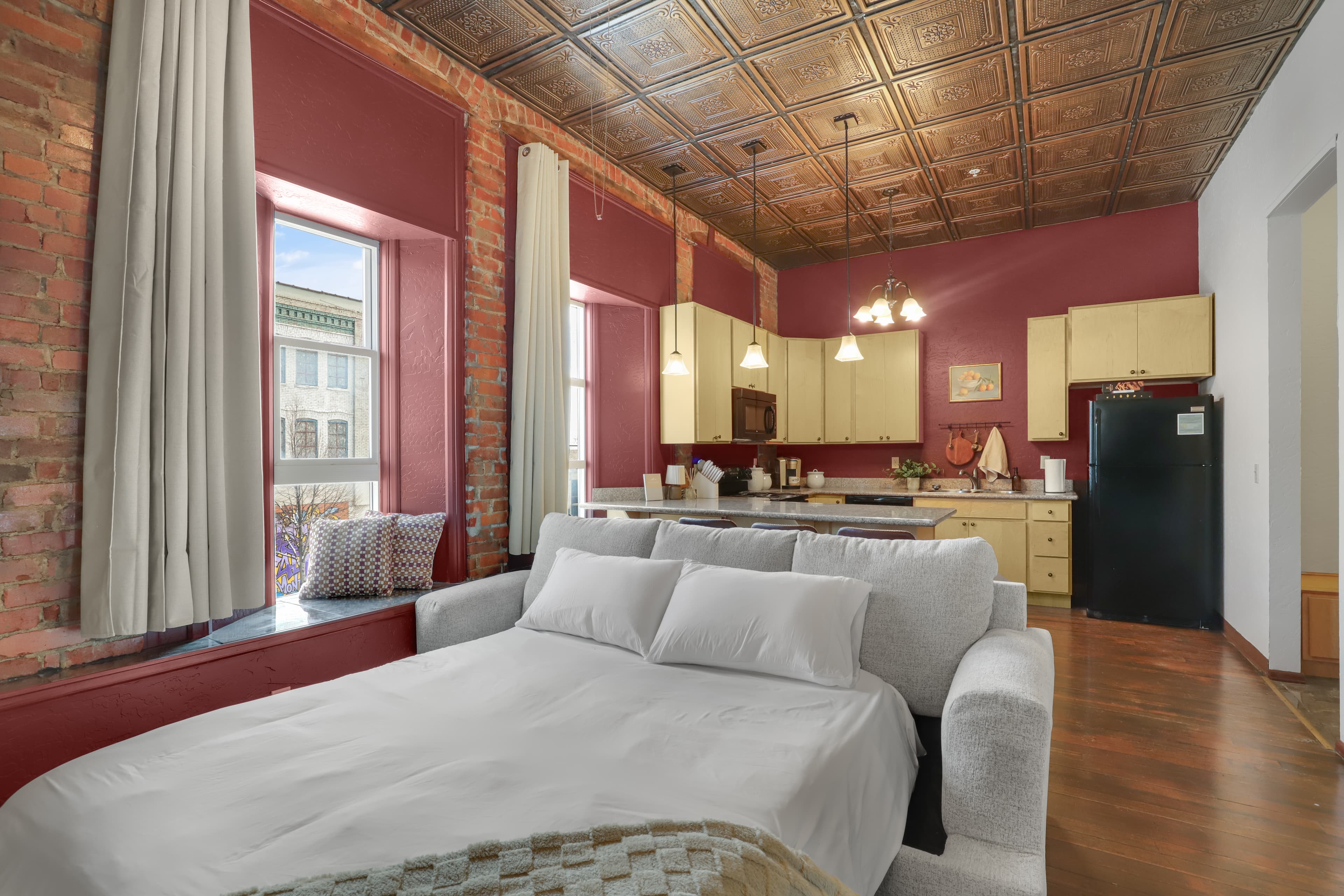 The Aspen bedroom in downtown Great Falls