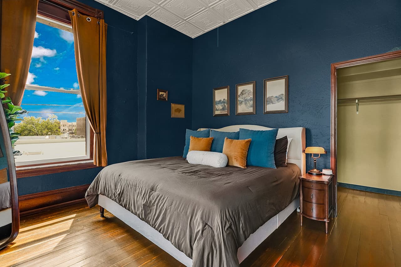 The Clark bedroom in downtown Great Falls