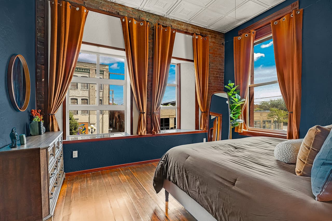 The Clark bedroom in downtown Great Falls