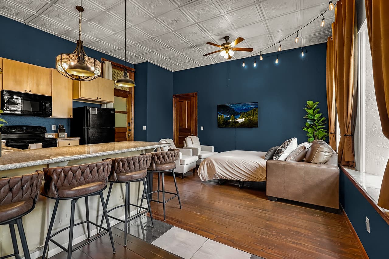 The Clark bedroom in downtown Great Falls