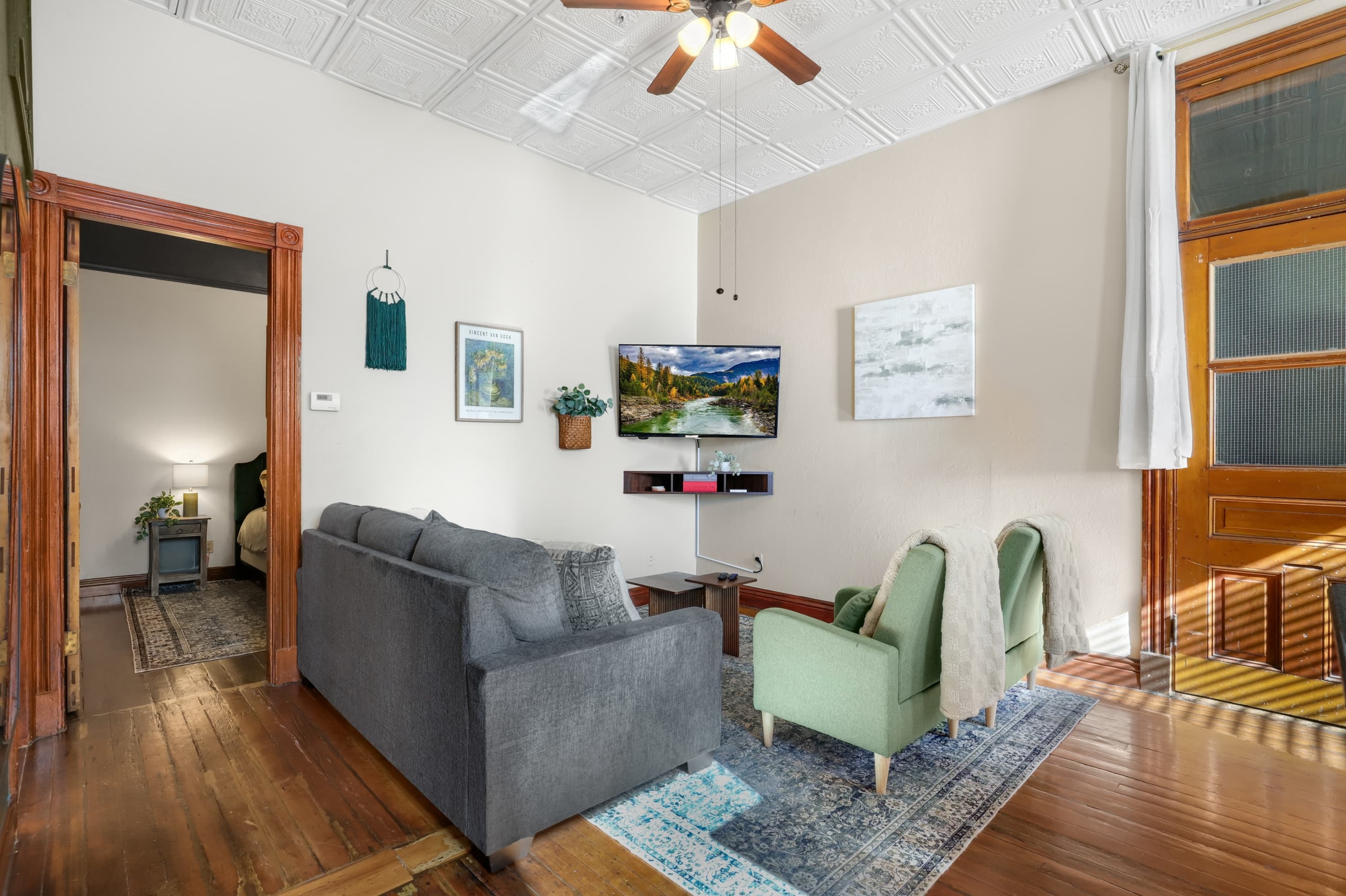 The Lewis bedroom in downtown Great Falls