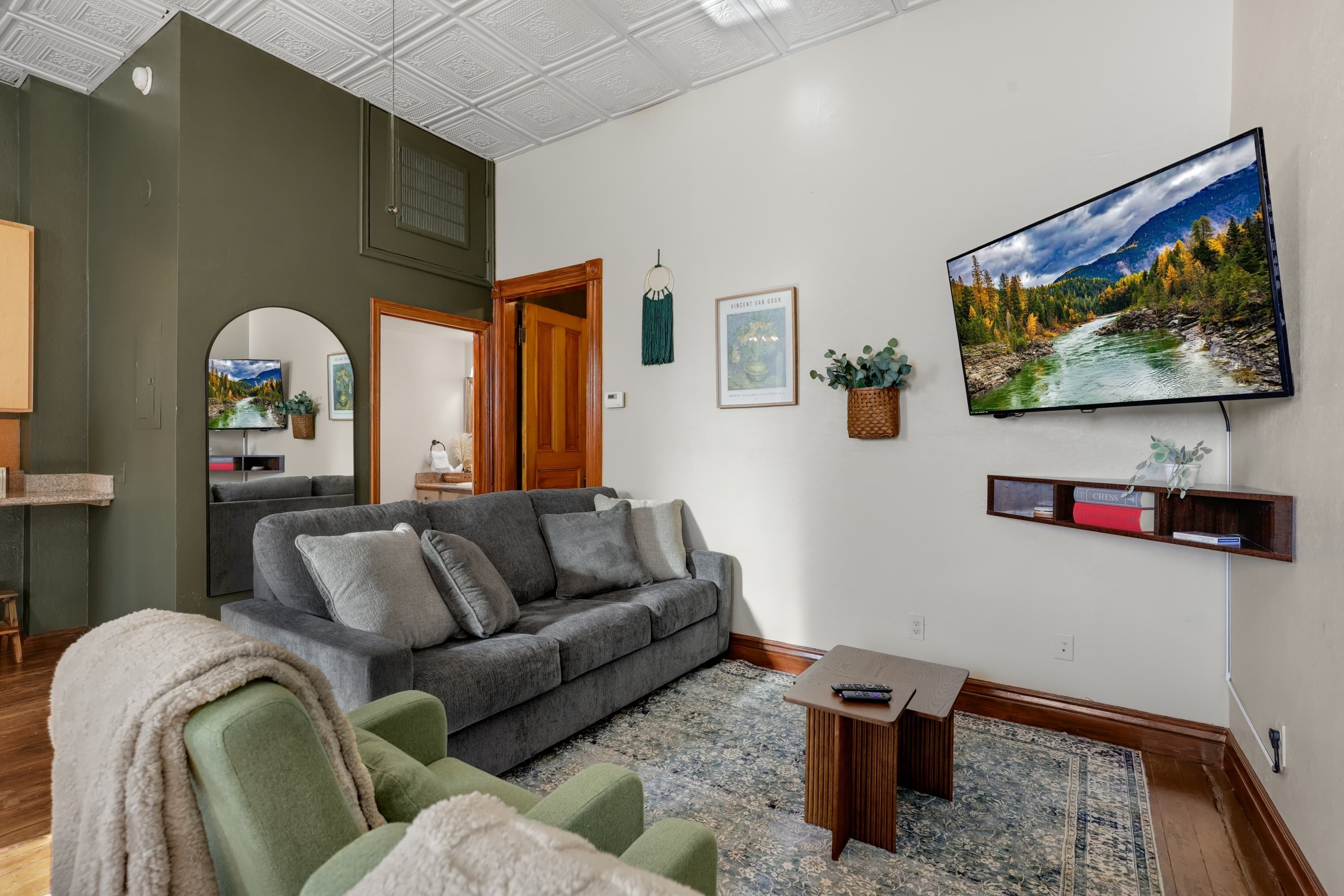 The Lewis bedroom in downtown Great Falls