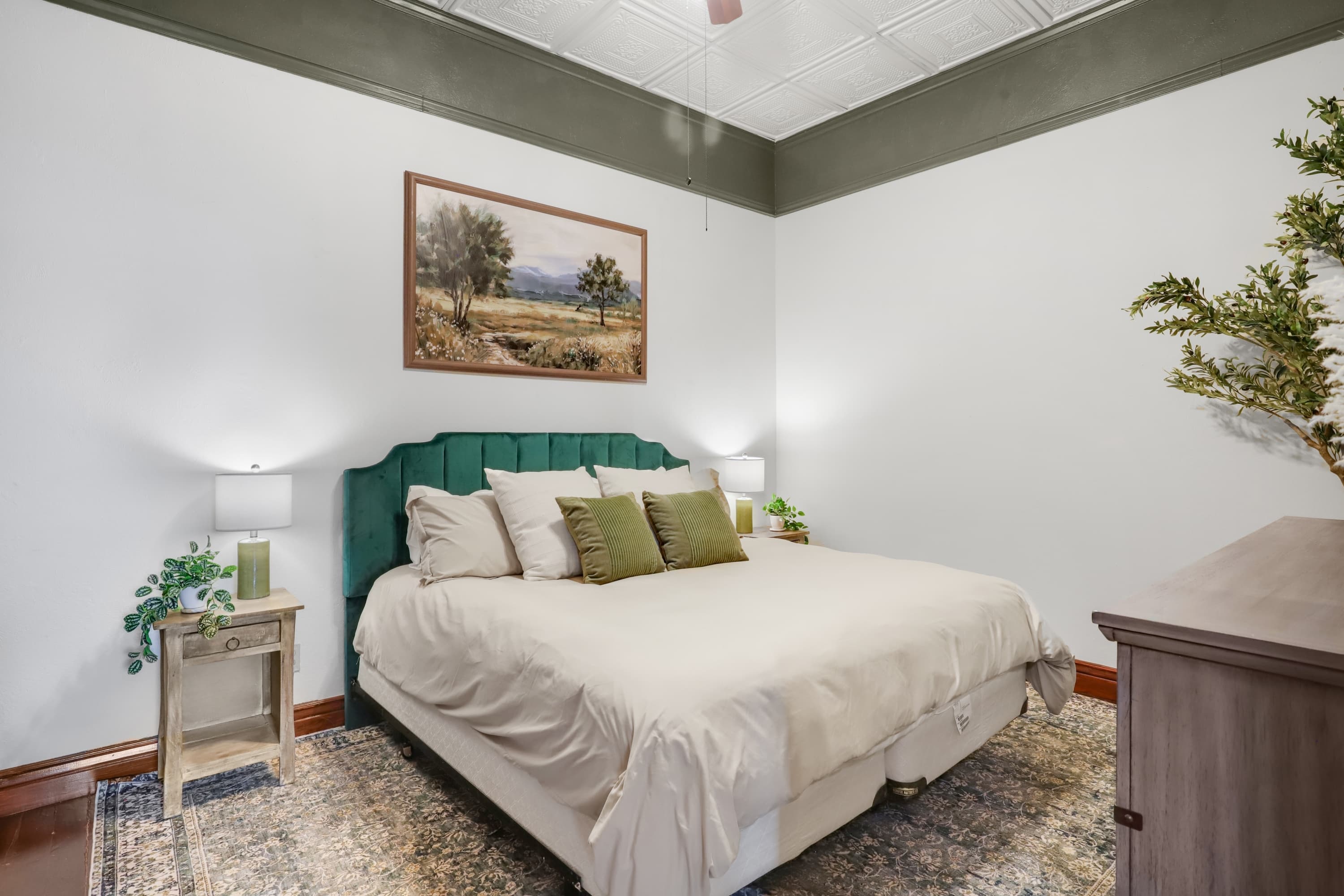 The Lewis bedroom in downtown Great Falls