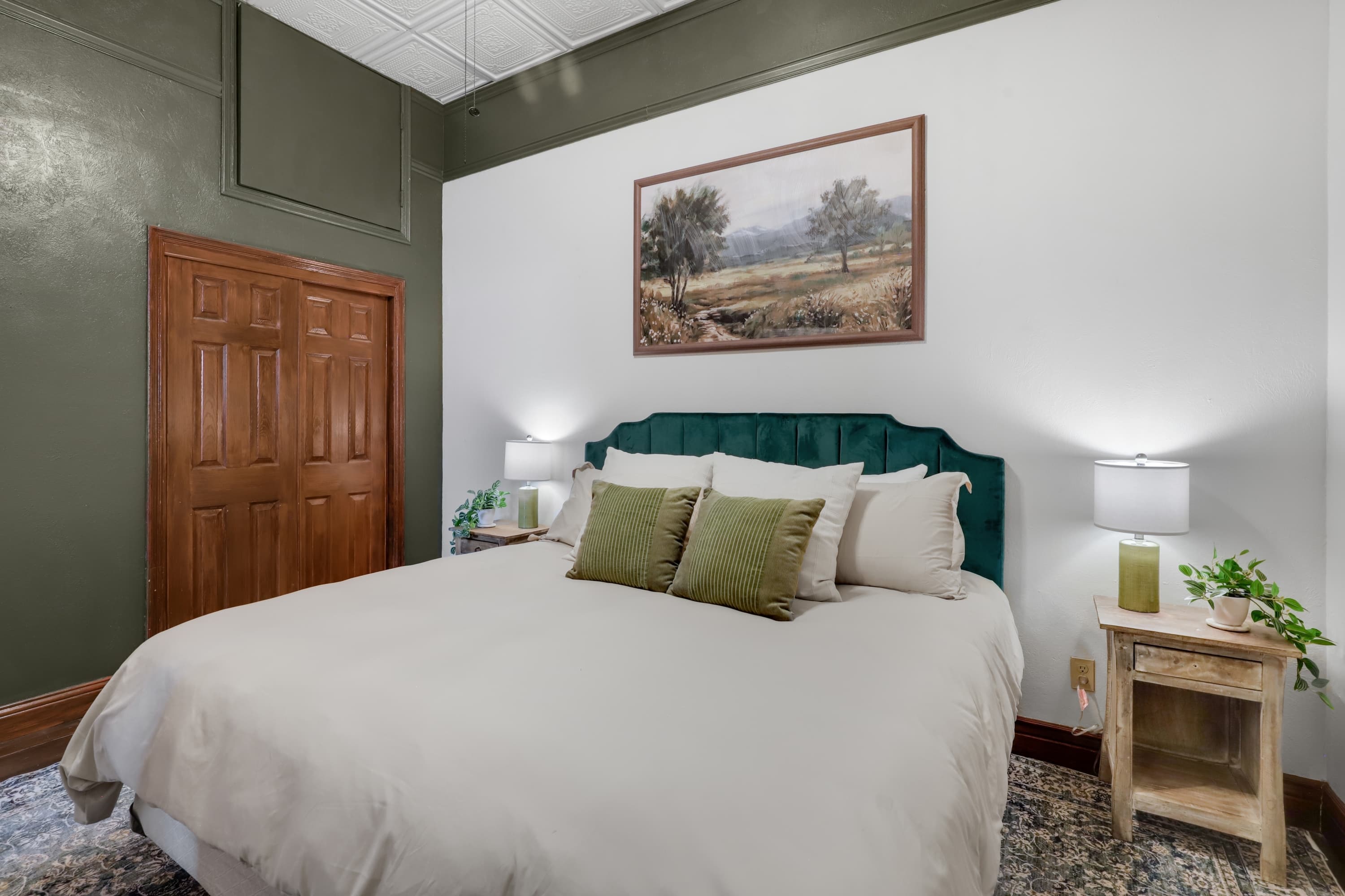 The Lewis bedroom in downtown Great Falls