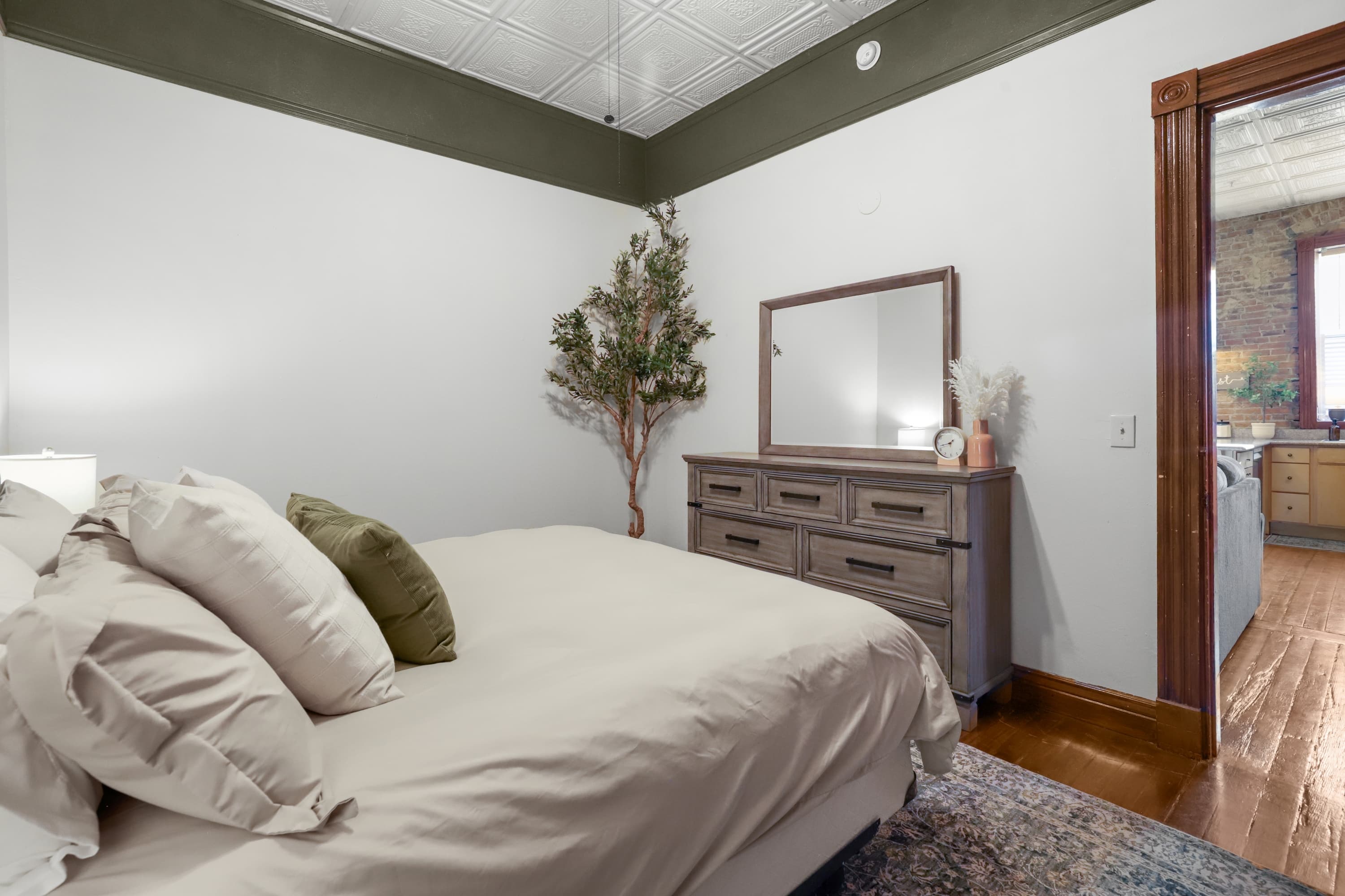 The Lewis bedroom in downtown Great Falls
